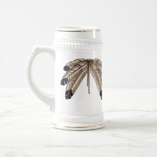 First Nations Beer Mugg Wildlife Art Stein Mugg
