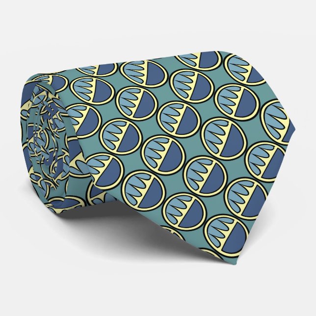 First Nations Ties Native Art Tie Necktie Slips (Rullad)