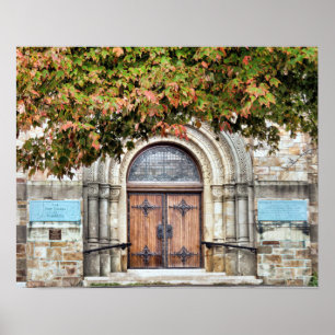 First Parish Church Plymouth MORSA print Poster