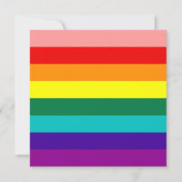 First Rainbow Gay pride Flagga