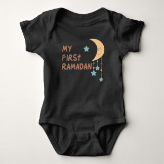 First Ramadan Baby Bodykosti - Muslim Newborn Gift T Shirt