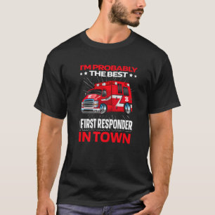 First Responder Ambulance Ems Police Emt Paramedi T Shirt