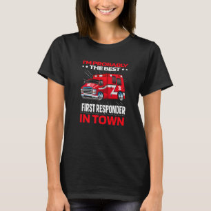 First Responder Ambulance Ems Police Emt Paramedi T Shirt