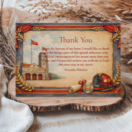 First Responder Graduation Celebration Tack Kort