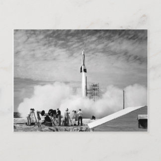 First Rocket Launch, Cape Canaveral, "Bumper 2" Vykort