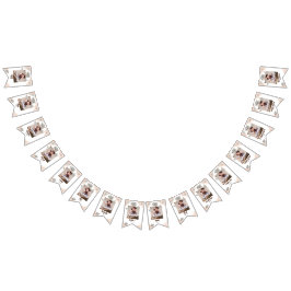 First Rodeo Cowboys Birthday Photo Bunting Flaggor