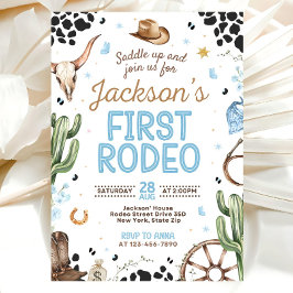 First Rodeo Invitation, My 1st Rodeo Invitation Inbjudningar