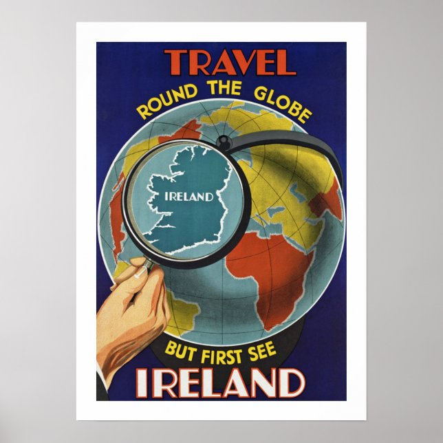 First See Ireland Poster (Framsidan)