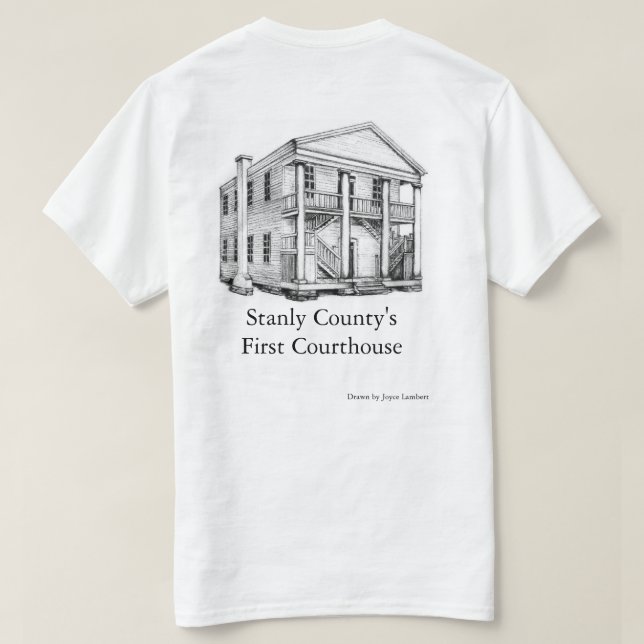 First Stanly County Domstol - T-Shirt (Design baksida)