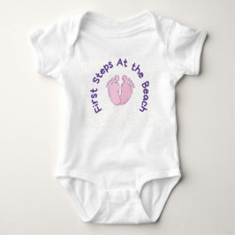 First Steps At The Beach T Shirt