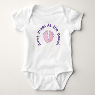 First Steps At The Beach T Shirt