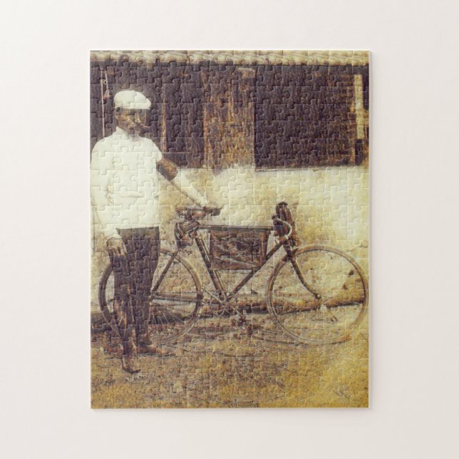 First Tour De Frankrike 1903 Winner Maurice Garin Pussel (Vertikal)