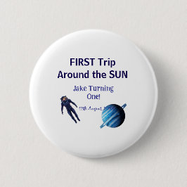 First trip around the sun planet astronaut birthda knapp