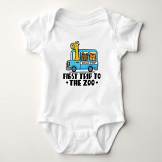 First Trip To The Zoo animals T Shirt