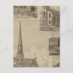 First Universalisty Church, Minneapolis, Minnesota Vykort
