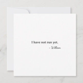 First Valentine I didn't run yet Kort