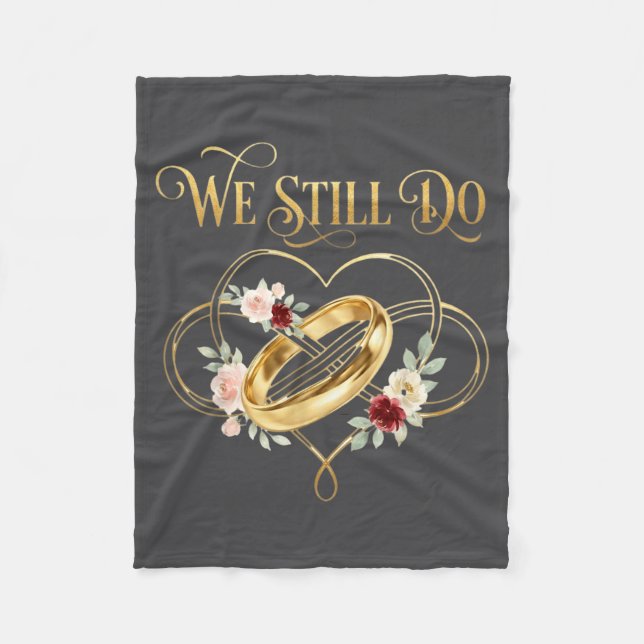 First Valentines Day Together Valentine Milestone  Fleecefilt (Framsidan)