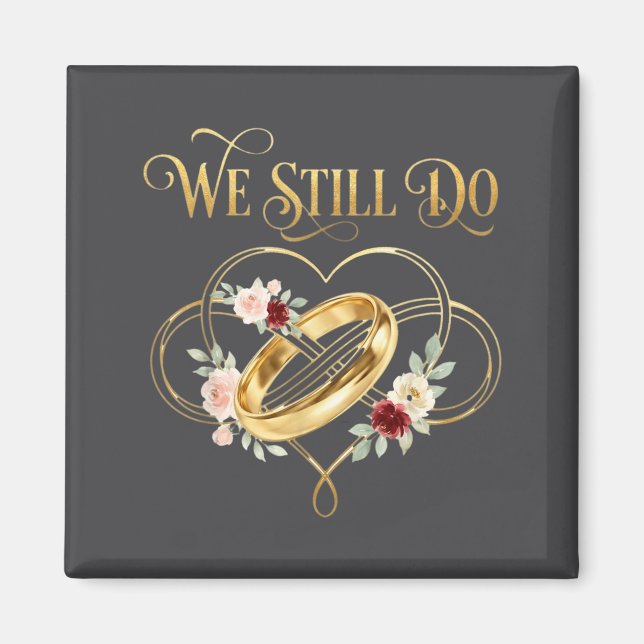 First Valentines Day Together Valentine Milestone  Magnet (Framsidan)