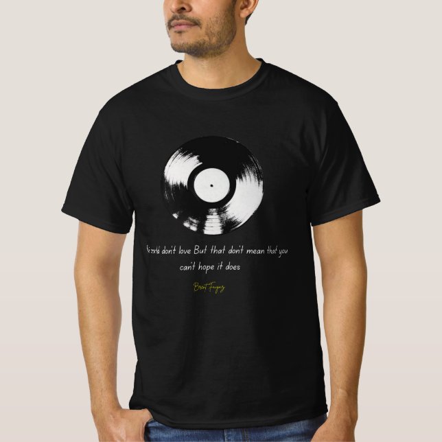 First World Problemz – Brent Faiyaz Citat T-shirt  (Framsida)
