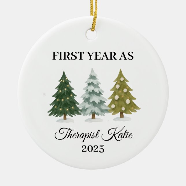 First Year as Therapist, Therapist Ornament (Framsidan)