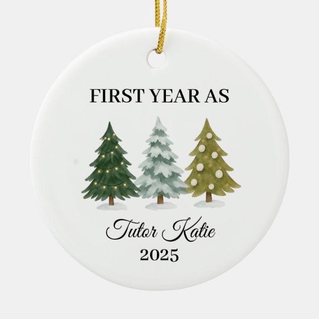 First Year as Tutor, Tutor Ornament (Framsidan)