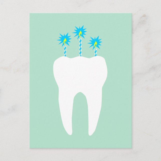 Firstandstandstand med ljus inbjudan vykort (Framsida)