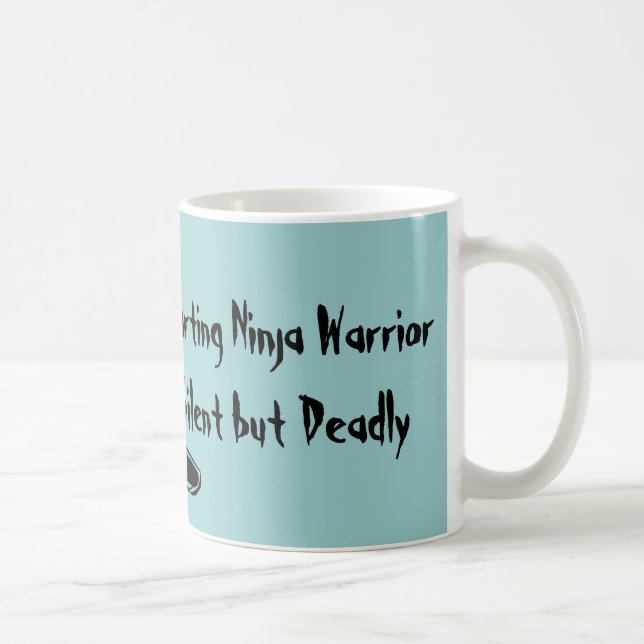 Fisa den tysta men dödliga muggen för Ninja Kaffemugg (Höger)