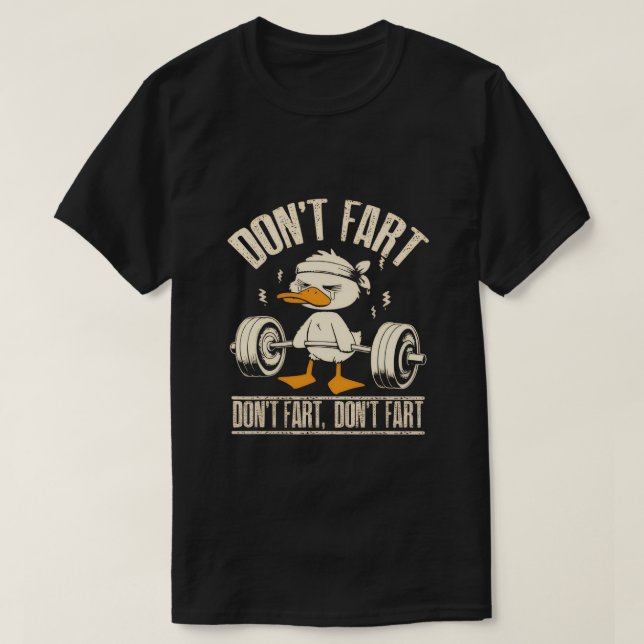 “Fisa inte” Gymduck Tröja (Design framsida)