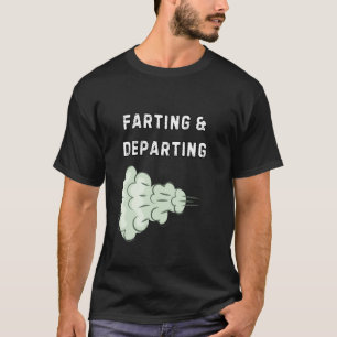 Fisande Och Avgående Roligt Hilarious Fult Flygpla T Shirt