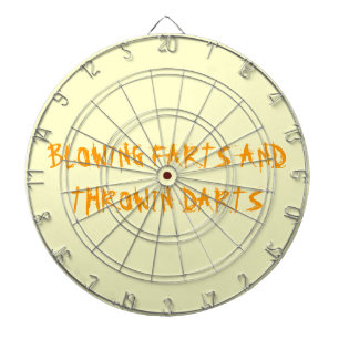 Fisar och darts. piltavla