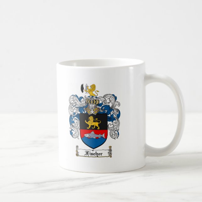 FISCHER-FAMILJVAPENSKÖLD - FISCHER-VAPENSKÖLD KAFFEMUGG (Höger)