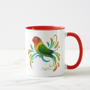 Fischer Lovebird Mugg