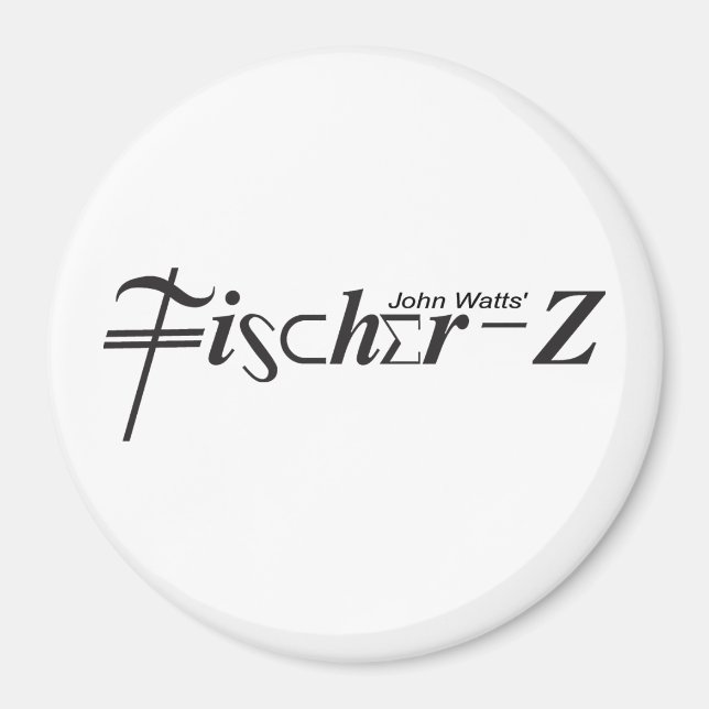 Fischer-Z Magnet (Framsidan)