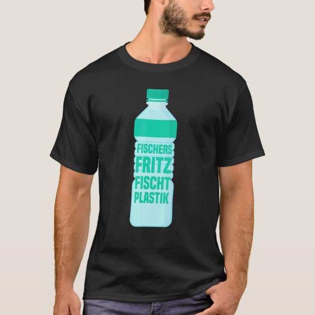 Fischers Fritz Fiske Plast Djur Skydd S T Shirt (Framsida)