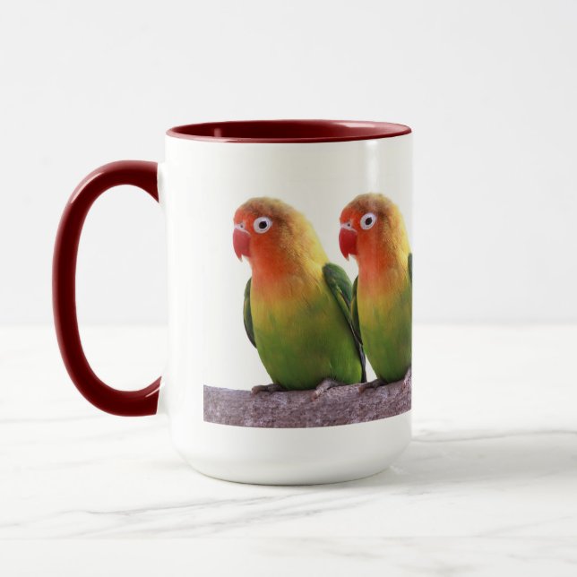 Fischer's Lovebird Mugg (Vänster)