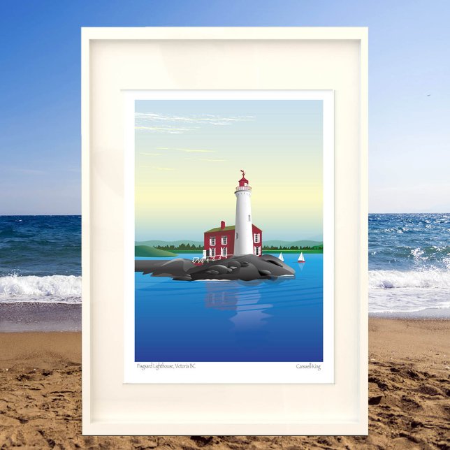 Fisgard fyr julkort (Skapare uppladdad)