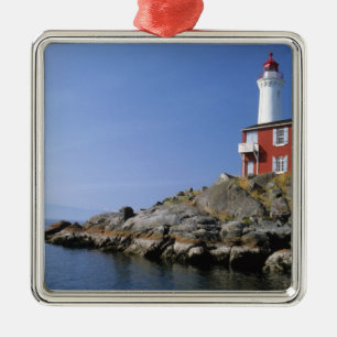Fisgard Lighthouse i Fort Rodd Hill Julgransprydnad Metall