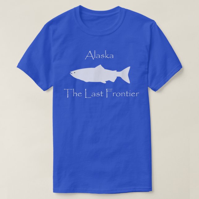 Fish Alaska Salmon Fishing Alaska  T Shirt (Design framsida)