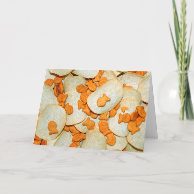 Fish And Chips Kort (Framsida)