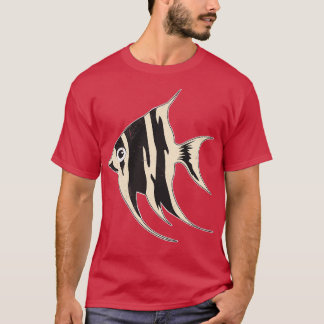 Fish Angelfish Aquarium Fish älskare Gift Idea T Shirt