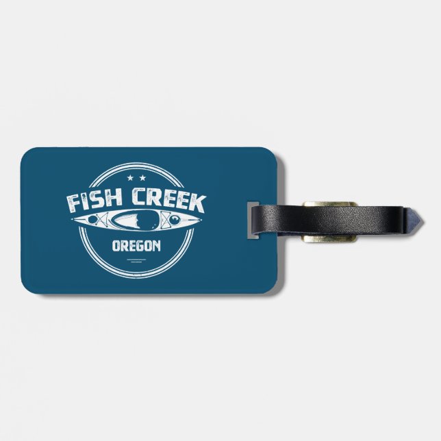 Fish Bäck Oregon Kayak Bagagebricka (Baksida Vågrät)