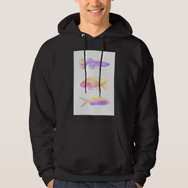Fish Bäck Pond Hoodie (Framsida)