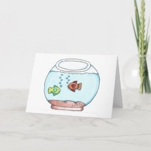 Fish Bowl Birthday Inbjudan