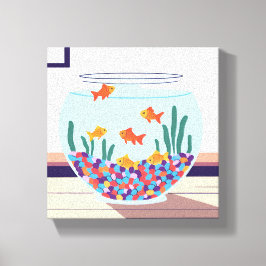 Fish Bowl Canvastryck
