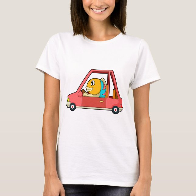 Fish Car T Shirt (Framsida)