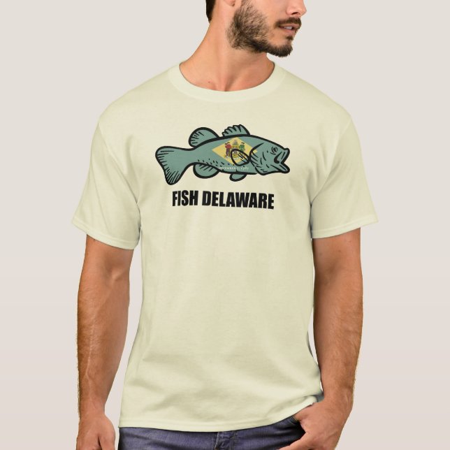Fish Delaware T Shirt (Framsida)