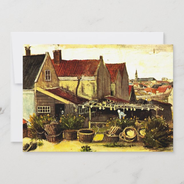 Fish Dining Barn av Vincent van Gogh (Framsida)