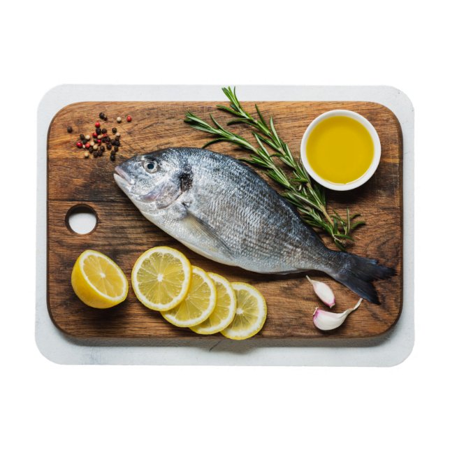 Fish Dorado Magnet (Horisontell)