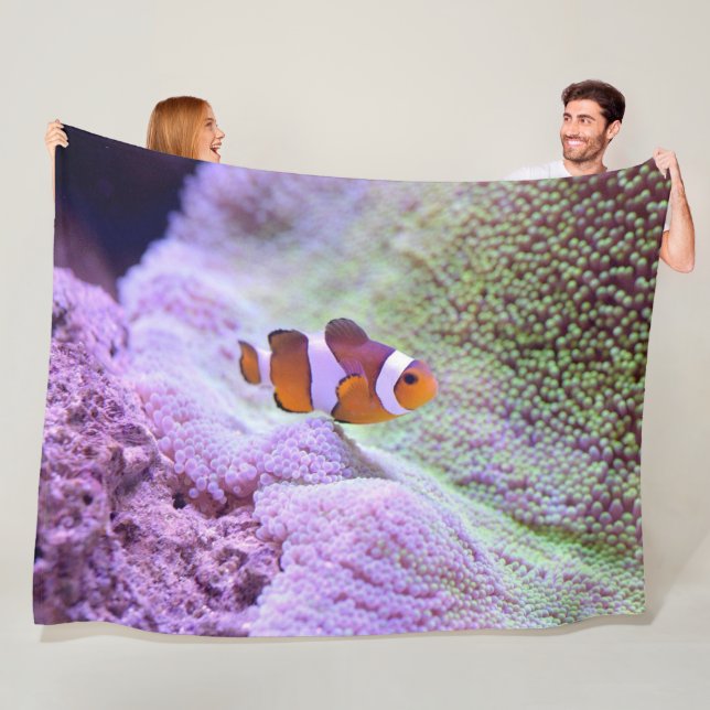 Fish Fleece Blanket (På plats)