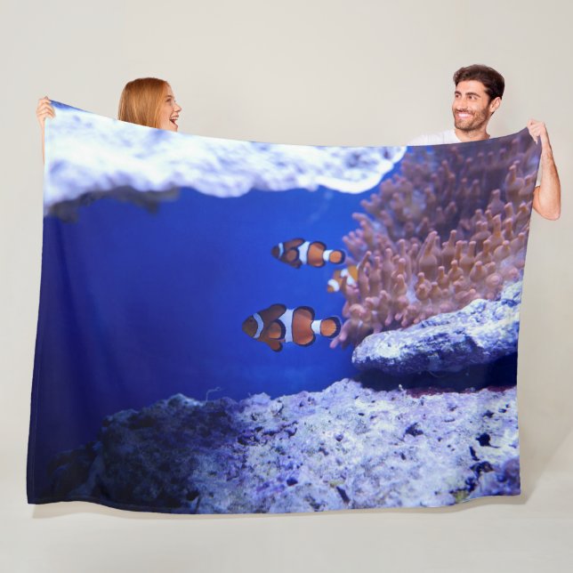 Fish Fleece Blanket (På plats)